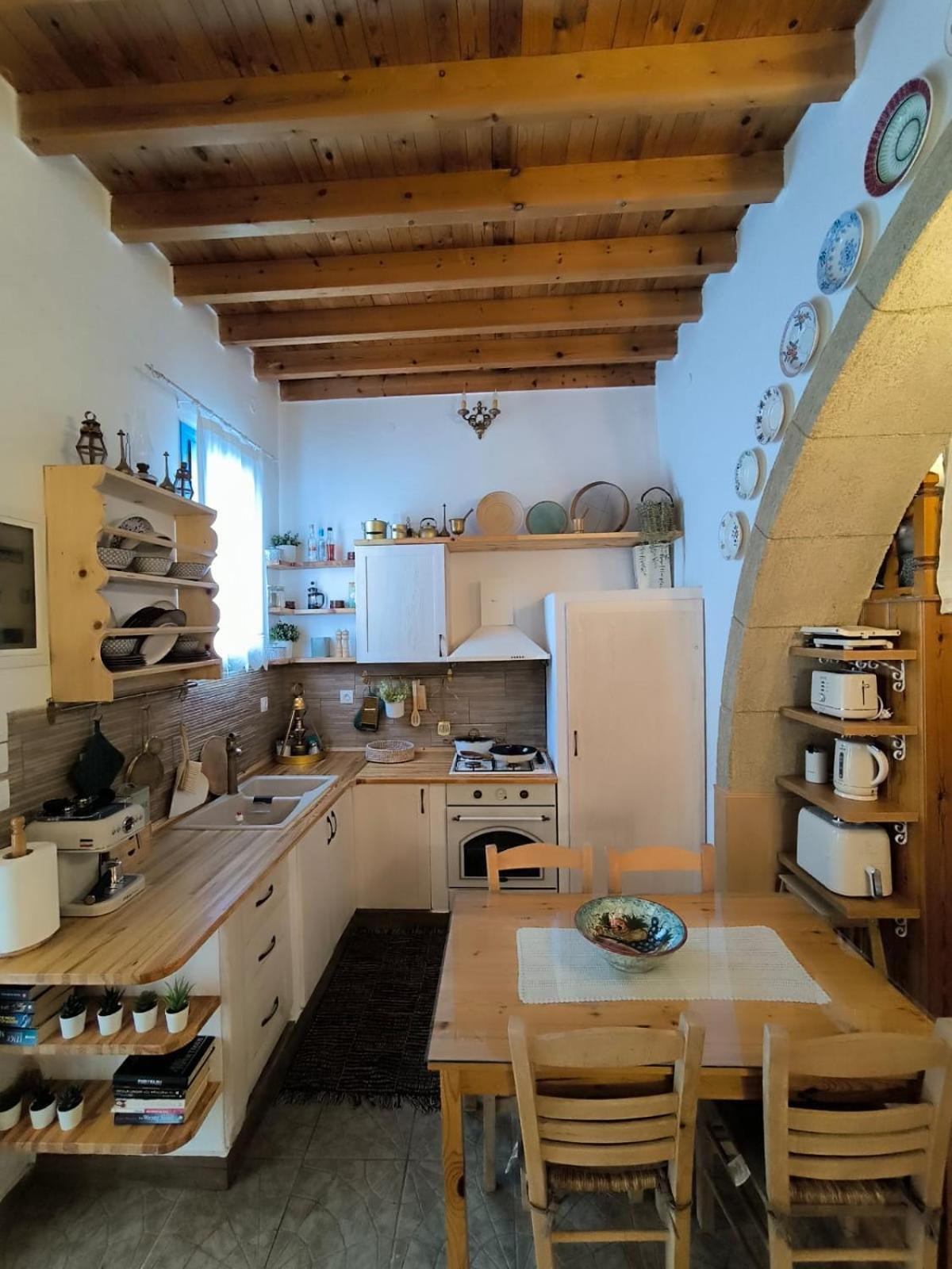 Rustic House Archangelos Archangelos  Luaran gambar